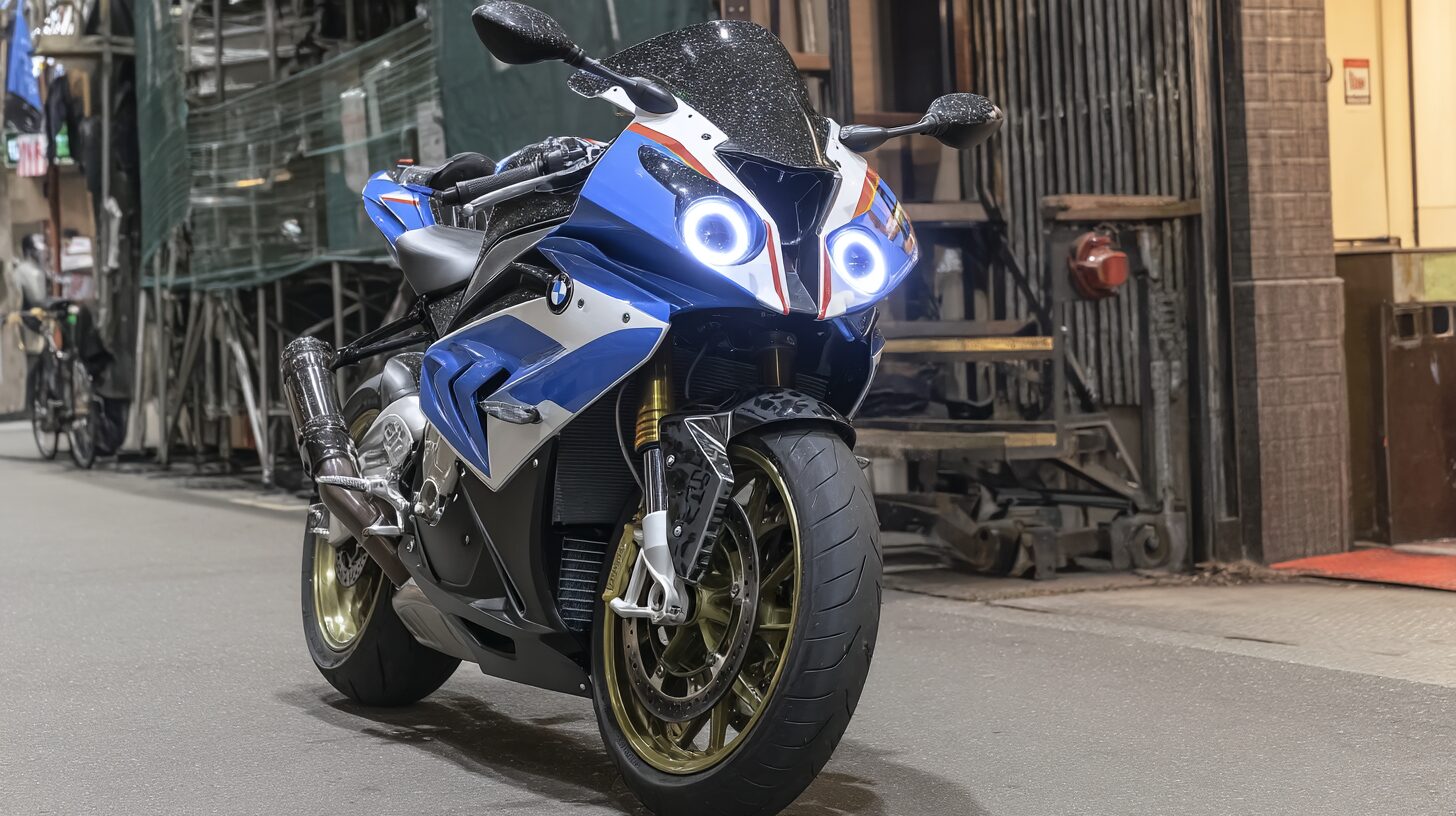 ミッションインポッシブルでのBMWバイクとトム クルーズ