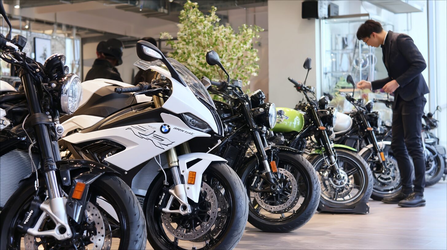 ミッションインポッシブルでのBMWバイクとトム クルーズ