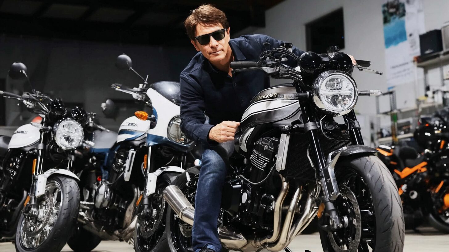 ミッションインポッシブルでのBMWバイクとトム クルーズ