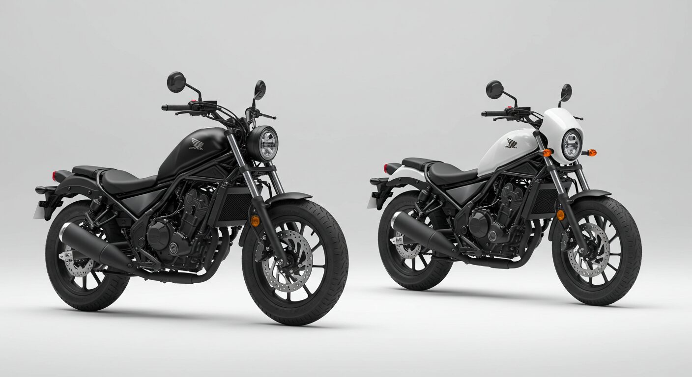 レブル250Sエディション違いを徹底比較