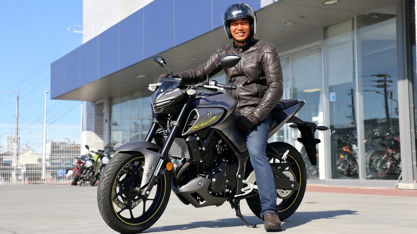 MT-25はおじさんでも乗りやすい？