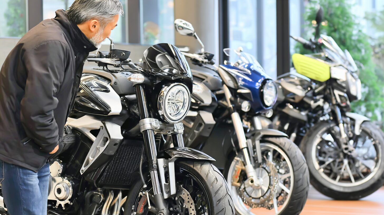 ゴールドウイングとハーレーの比較