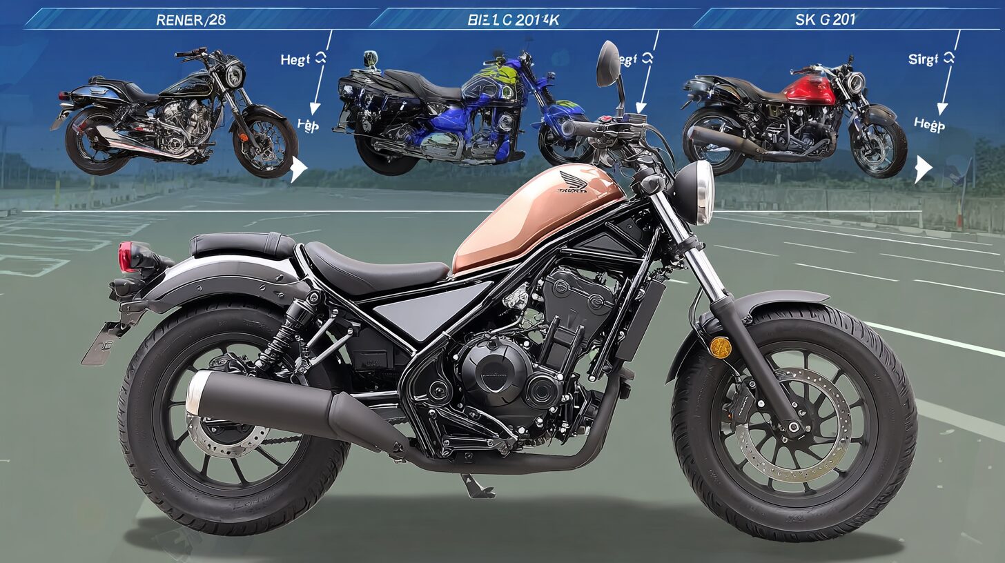レブルに似てるバイク特集