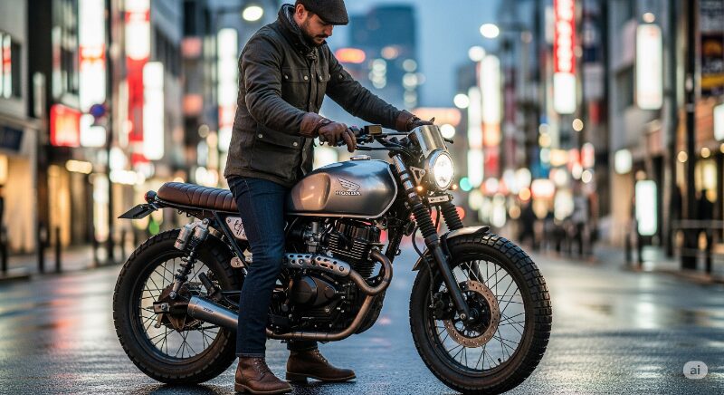 CB223Sがスクランブラーの好素材