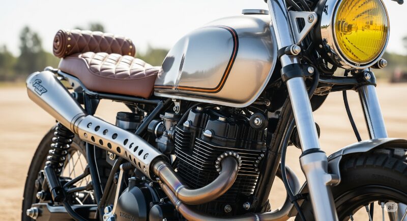 CB223Sがスクランブラーの好素材