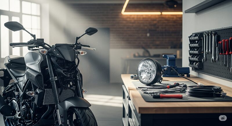 MT-25丸目ビキニカウル化!