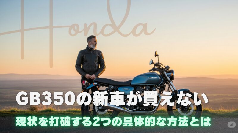 GB350の新車が買えない