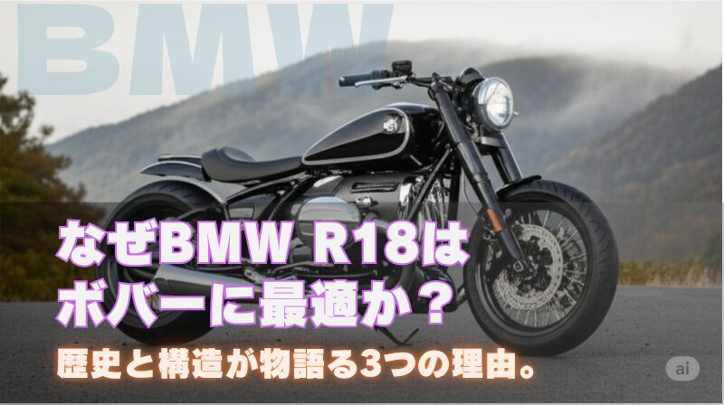 なぜBMW R18はボバーに最適か？