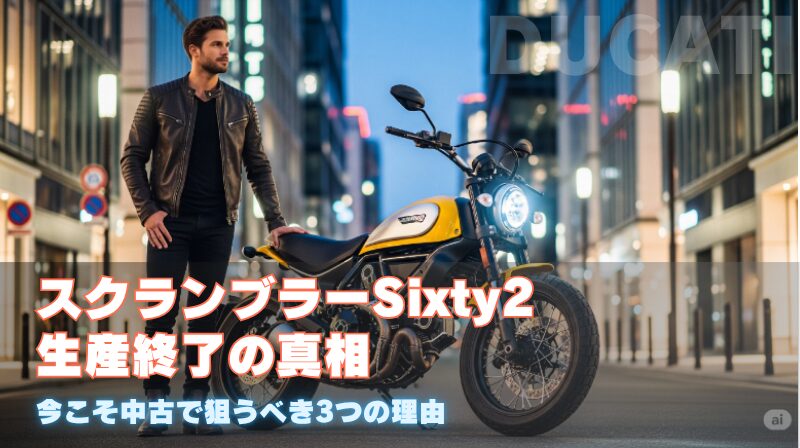 スクランブラーSixty2生産終了の真相