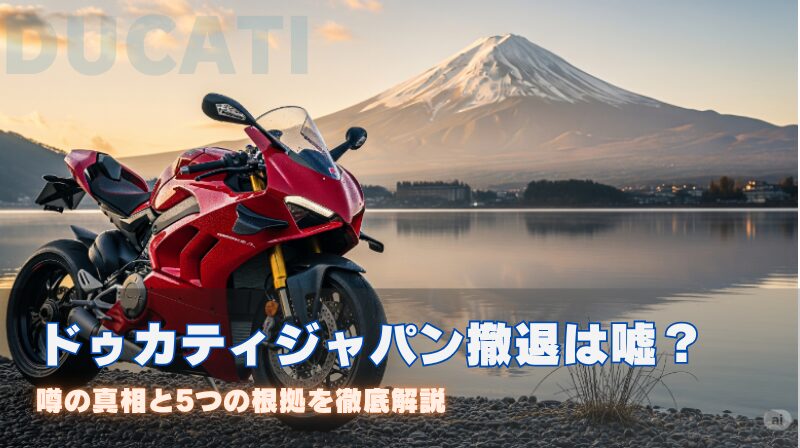 ドゥカティジャパン撤退は嘘？