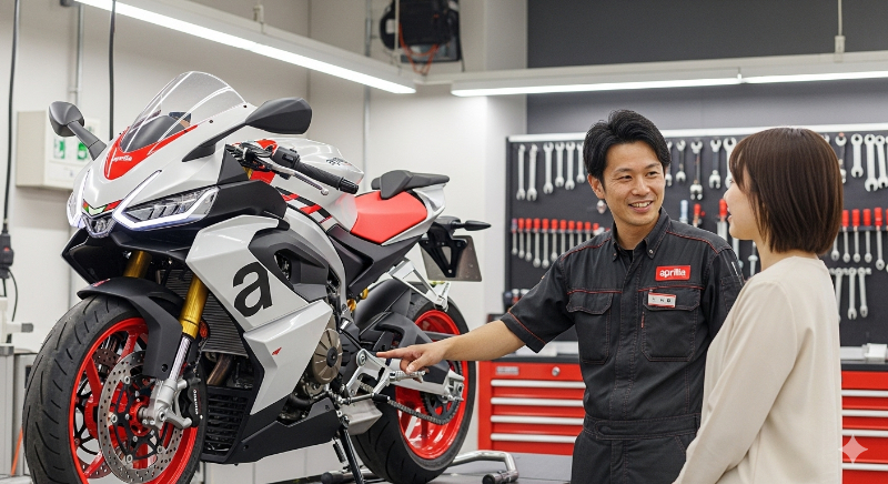 アプリリアRS660の故障