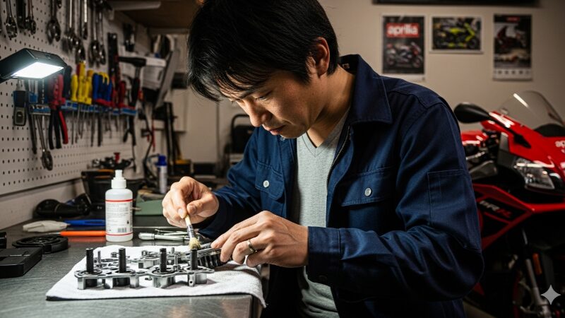 アプリリアRS125のフルパワー化