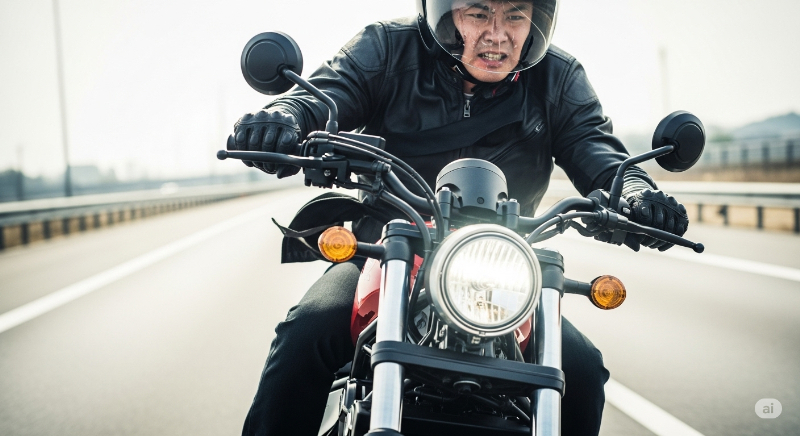 レブル500の高速走行はきつい?