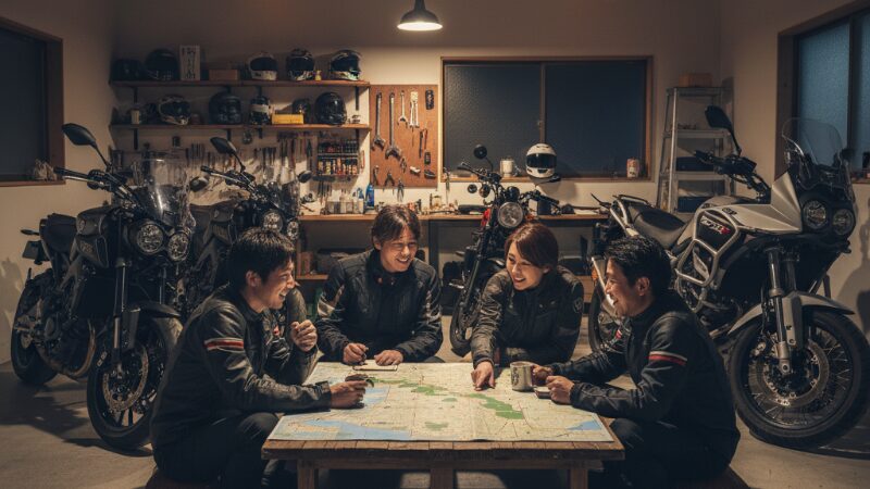 バイクソロツーリングで伊豆に宿泊