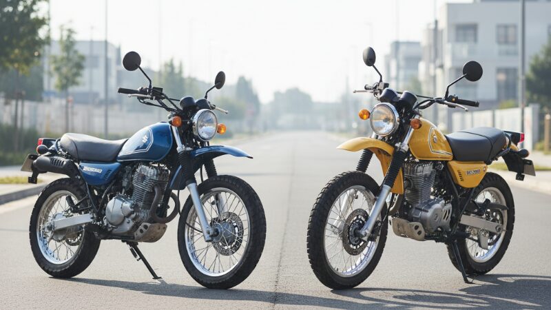 スズキ・グラストラッカーの標準モデルとビッグボーイモデルの比較