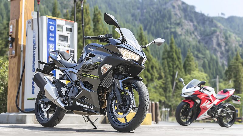 バイク維持費で250と400を比較