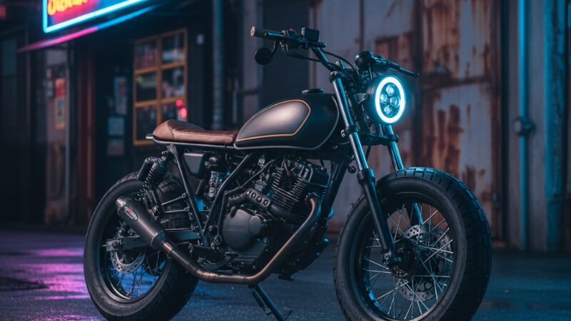 大きくカスタムされたバンバン200