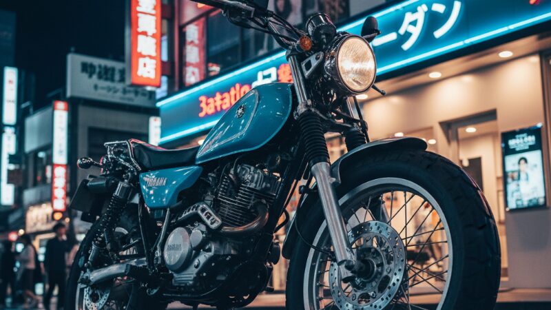 ビューティフルライフで使用されたTW200E丸目モデル