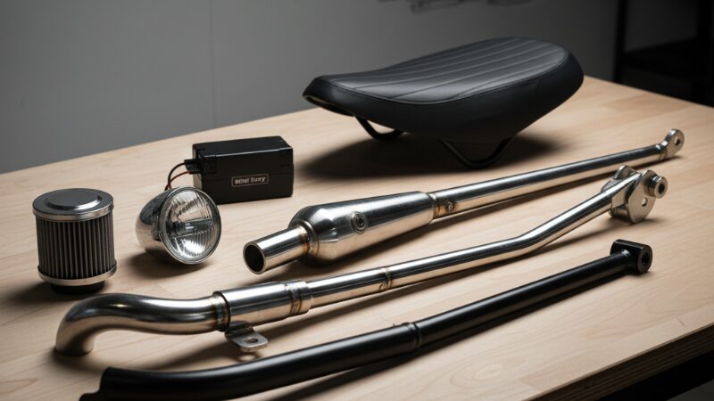 キムタク仕様のスカチューンとロンスイ用カスタムパーツ