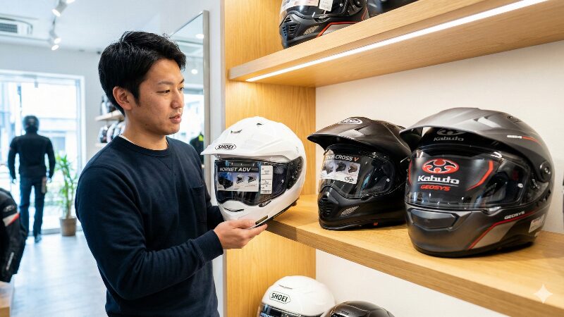 街乗りに最適なオフロードヘルメットの選び方とおすすめ