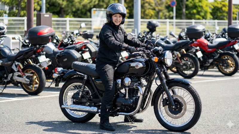 足つきと取り回しは？身長160cmでも安心な理由