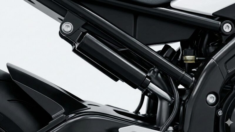 フレームに取り付けられた制振用のパフォーマンスダンパー