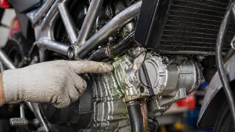 VTR250の冷却水漏れチェックポイント