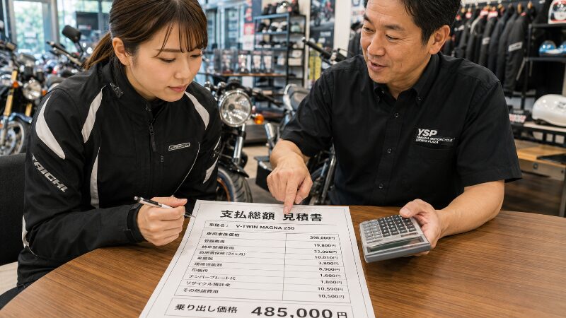初心者が中古バイクを買う前に知るべき費用・お店・保険の全知識