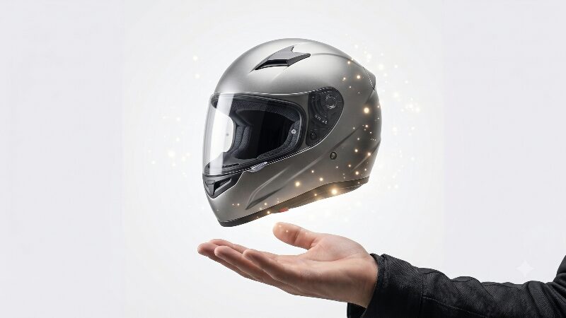 ヘルメットの「軽量性」が長時間のツーリングにおける首への負担を減らす