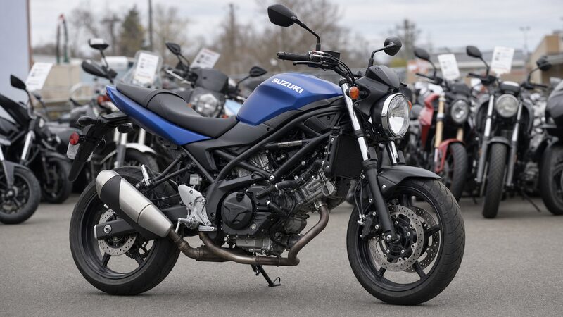 中古で狙えるスズキSV650の実車と中古相場のイメージ